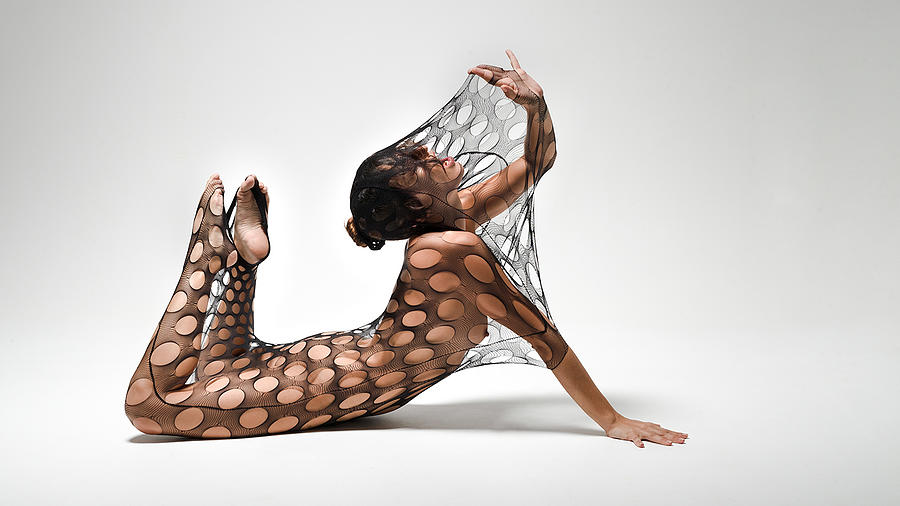 Nude Photograph - Spiderwoman by Joan Gil Raga