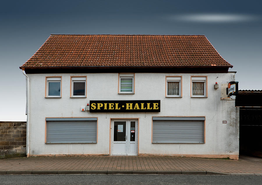 Architecture Photograph - Spiel-halle by Hans Gnther