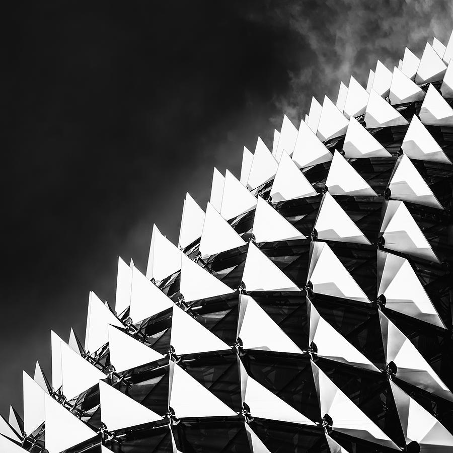Architecture Photograph - Spikes by Michel Groleau