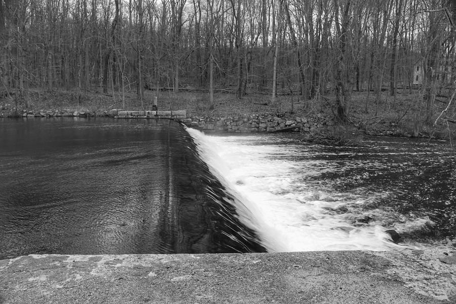 Spillway at Waterloo Village Photograph by Christopher Lotito