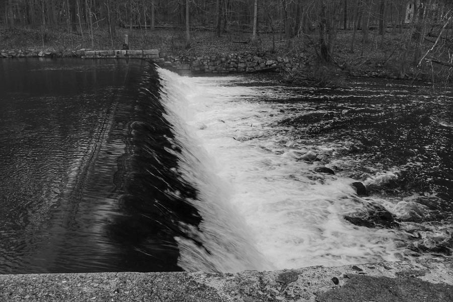 Spillway in Detail - Waterloo Village Photograph by Christopher Lotito