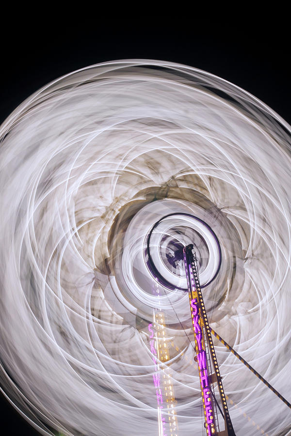 Spinning Skywheel Photograph by Eugene Campbell