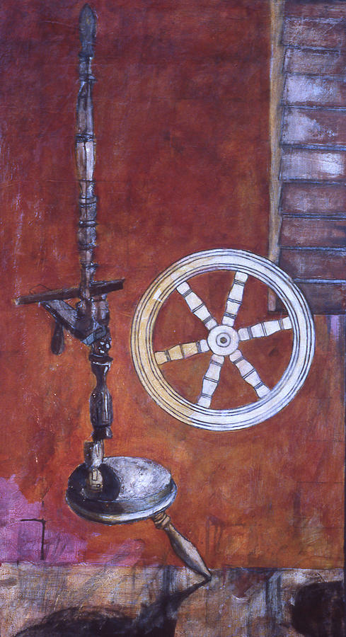 Spinning Wheel Painting By Danika B Fine Art America   Spinning Wheel Dennis Borruso 