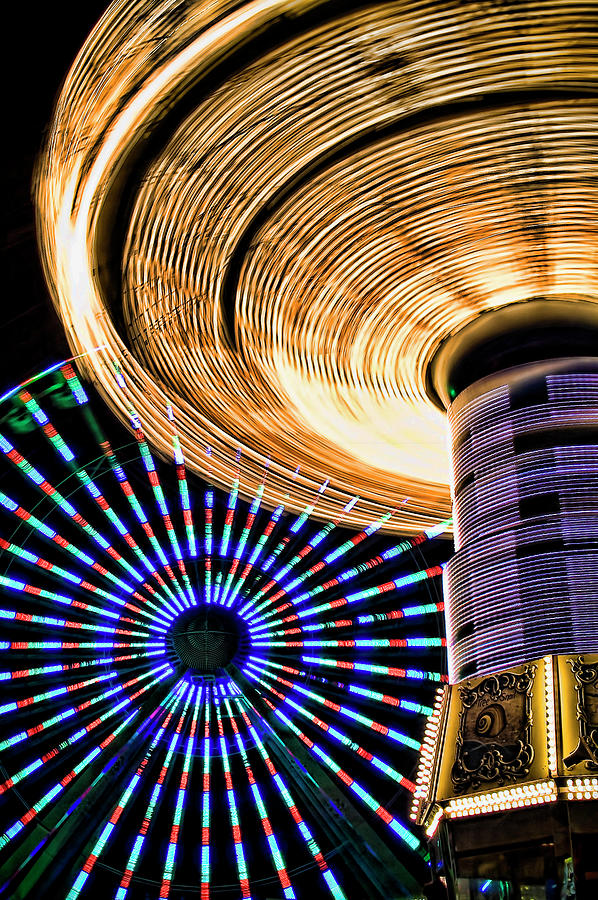 Spinning, Whirling, Summer Nights Photograph by Copyright Chase Schiefer. Www.chaseschieferphotography.com