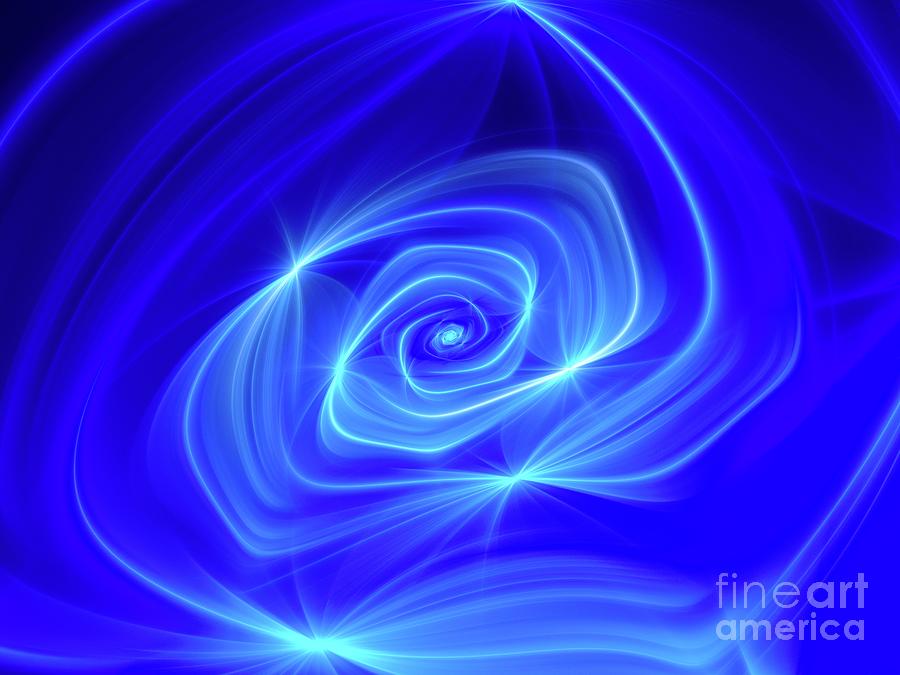 Spiral Energy Flow by Sakkmesterke/science Photo Library