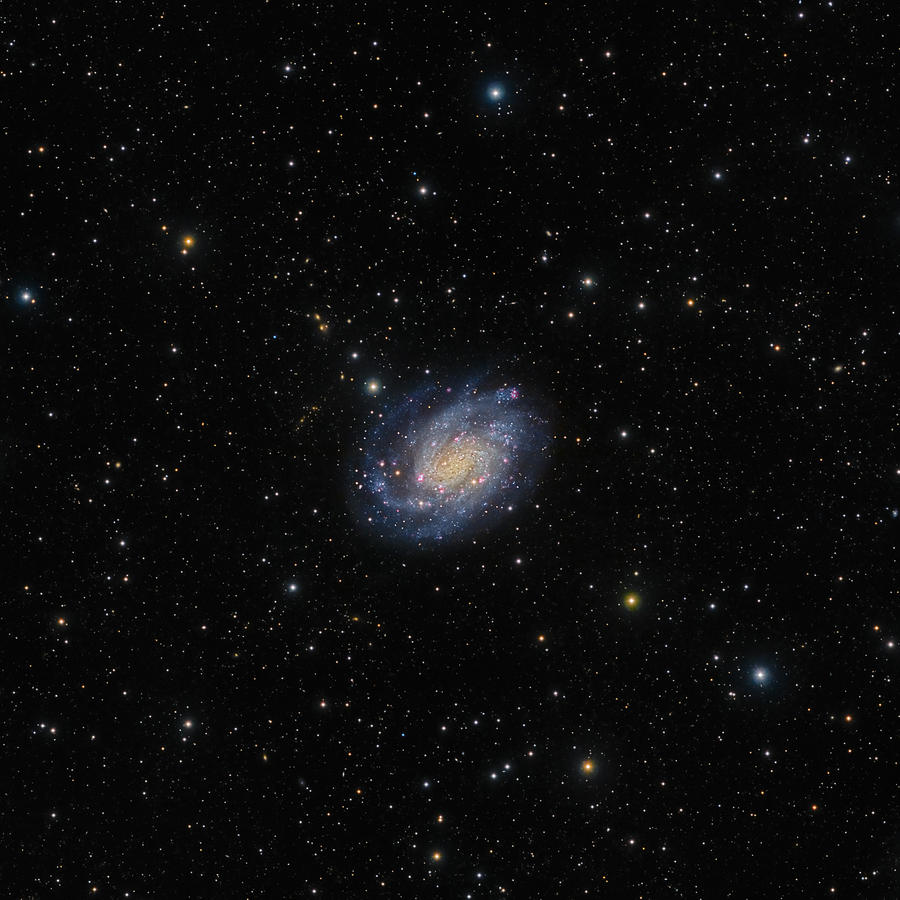 Spiral Galaxy Ngc 300 Photograph by Image By Marco Lorenzi, Www ...