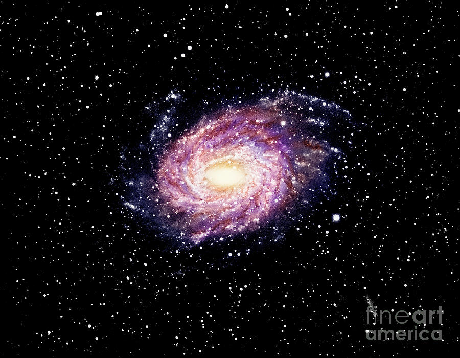 Spiral Galaxy Ngc 6744 Photograph by National Optical Astronomy Observatories/coloured By Science Photo Library
