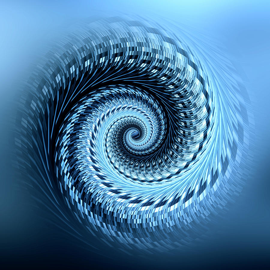 Spiral Digital Art by Pelo Blanco Photo