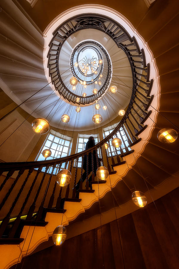 Spiral Staircase 2 Photograph by Steven Zhou