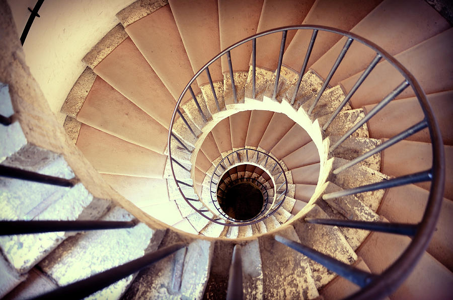 Spiral Staircase Photograph by Alxpin