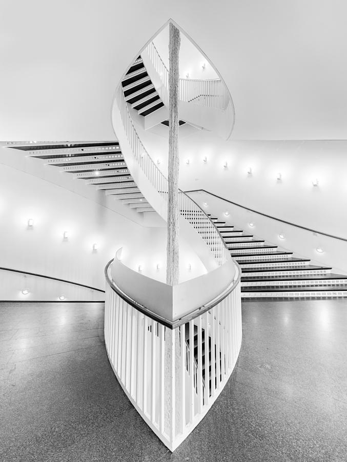 Spiral Staircase Photograph by Henry Zhao