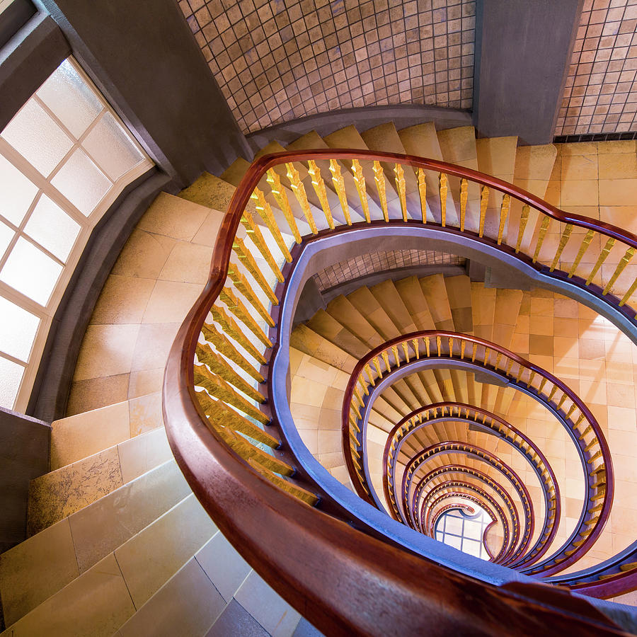 Spiral Staircase Photograph by Mf-guddyx