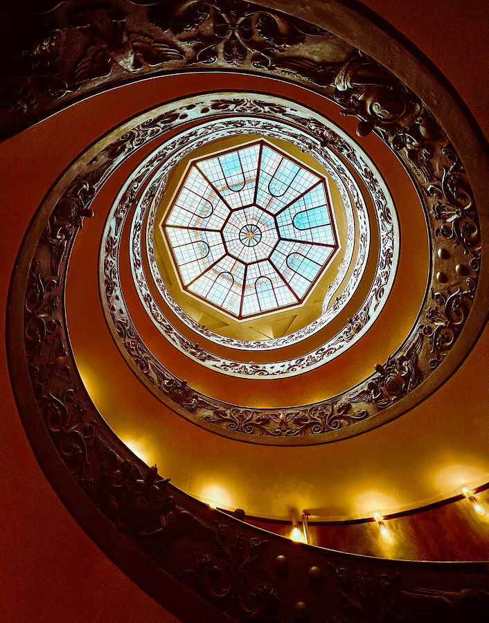 Spiral Staircase Photograph by Mia Meng