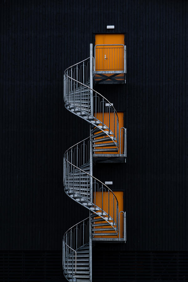Spiral Staircase Photograph by Rolf Endermann