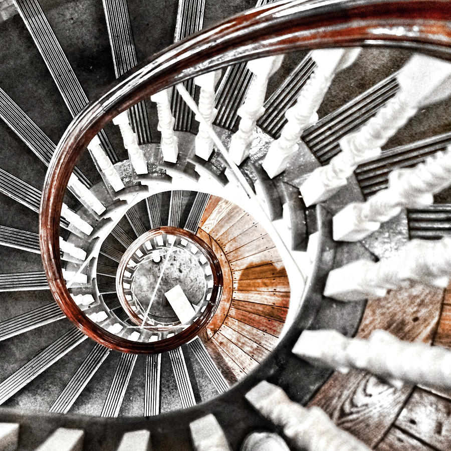 Spiral Staircase Photograph by Sharon Popek