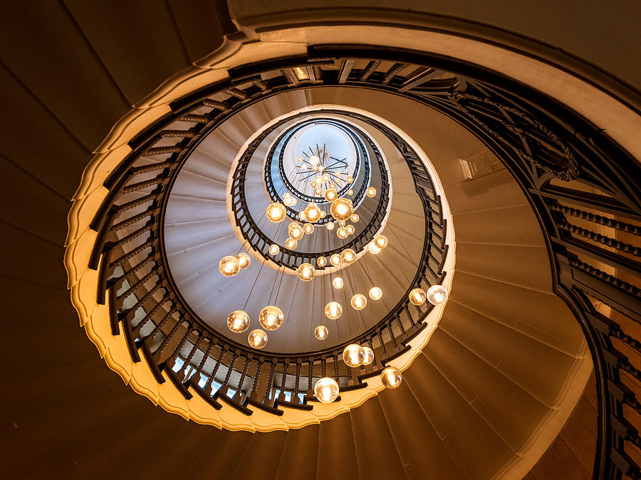 Spiral Staircase Photograph by Steven Zhou