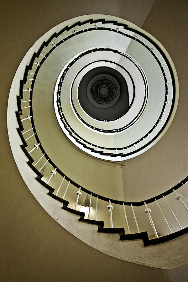 Spiral Stairs Photograph by © Roberto Conte