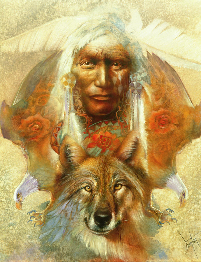 Spirit Guardians Painting by Denton Lund - Fine Art America