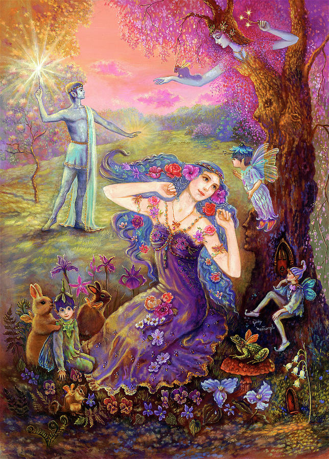 Fairy Painting - Spirit Guides by Judy Mastrangelo