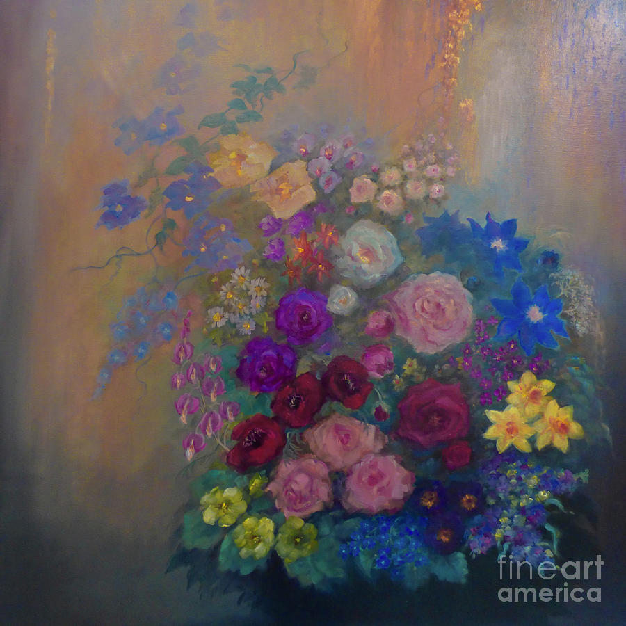 Spirit Of Flowers, 2020 Painting by Lee Campbell
