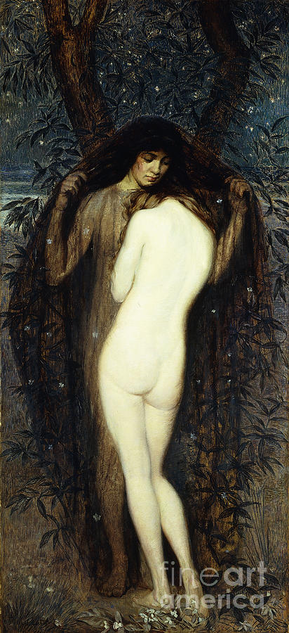 Nude Painting - Spirit Of Night by Philip Leslie Hale