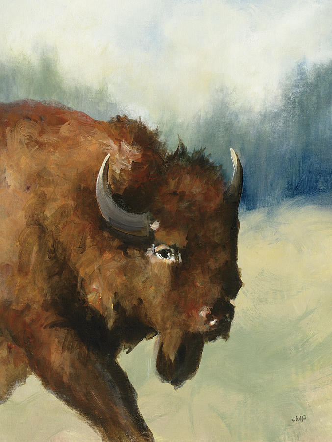 Animal Painting - Spirit Of The West IIi by Julia Purinton