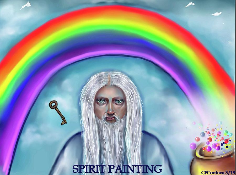 Spirit Painting Digital Art by Carmen Cordova
