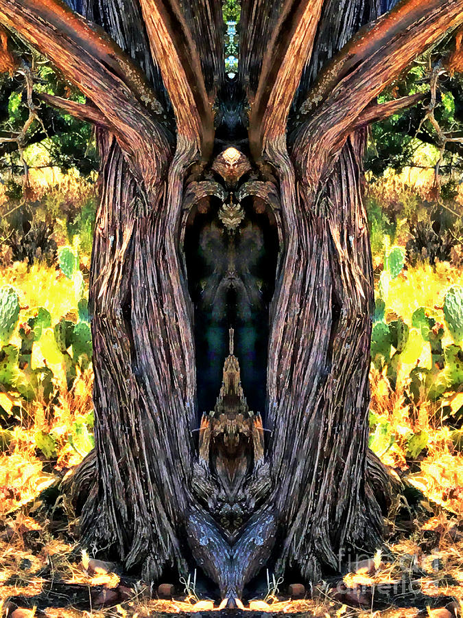 Spirit Tree Digital Art by Gina Geldbach-Hall | Fine Art America