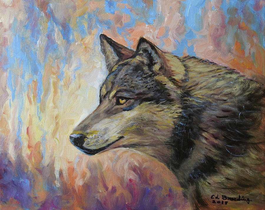 Spirit Wolf by Ed Breeding Spirit Wolf by Ed Breeding