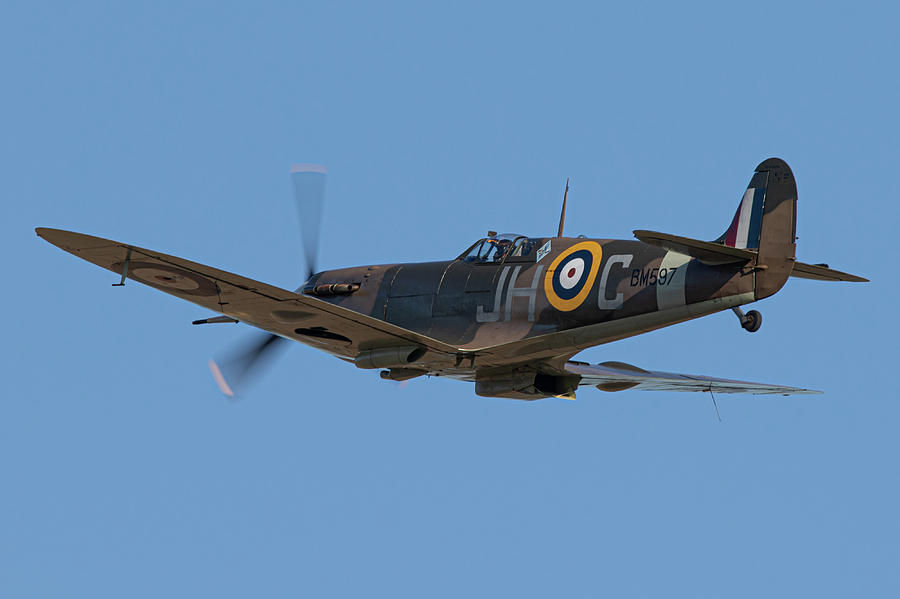 Spitfire BM597 Photograph by Airpower Art