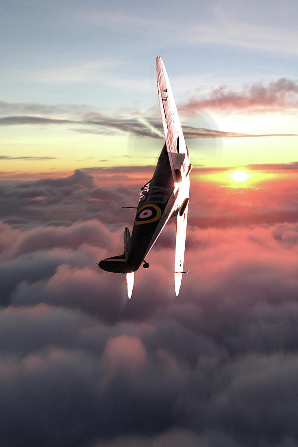 Spitfire, Mitchells Vision Digital Art by Airpower Art