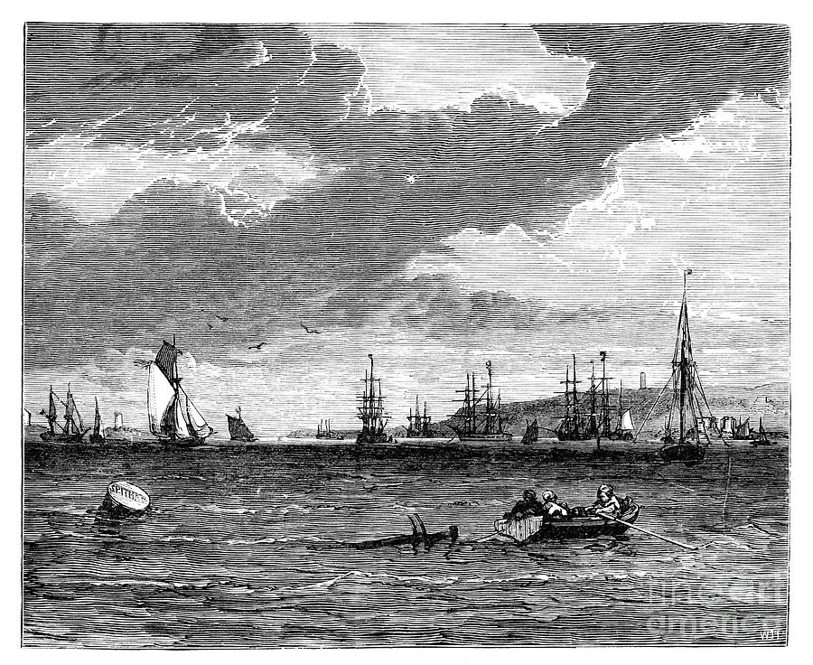 Spithead, Hampshire, C1888 Drawing by Print Collector
