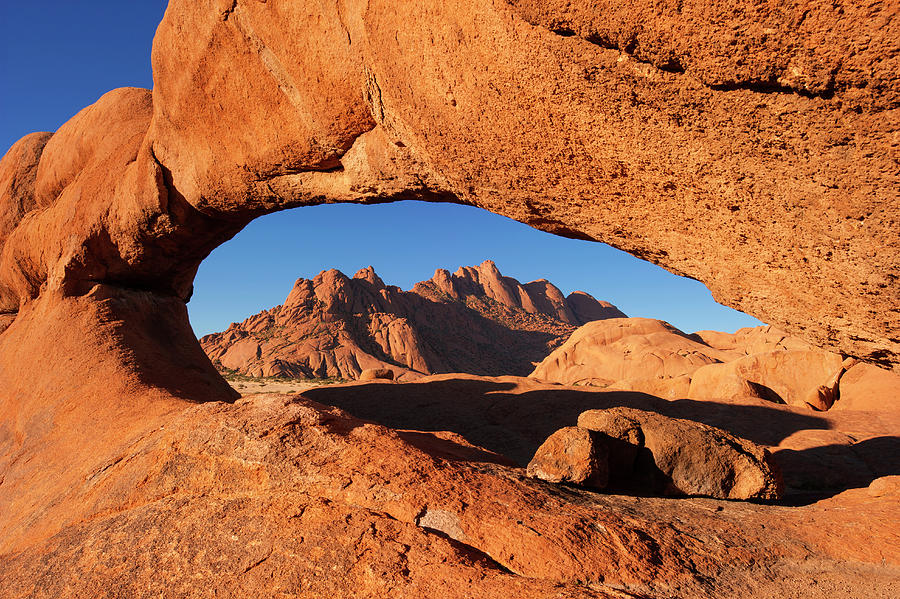 Spizkoppe Rock Formation.namib Photograph by Nhpa