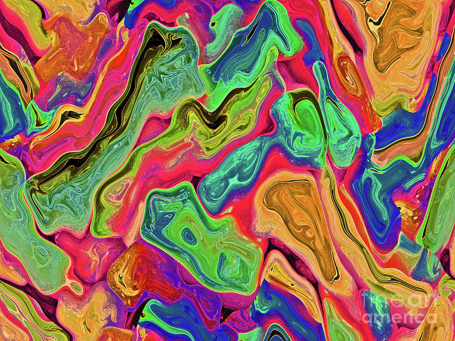 Abstract Photograph - Splash Abstract 3 by Kelly Council Abstract Photograph - Splash Abstract 3 by Kelly Council