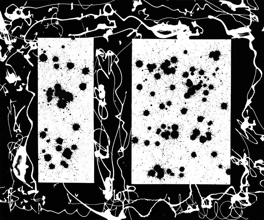 Splash Collage Painting by Hank Lukas - Fine Art America