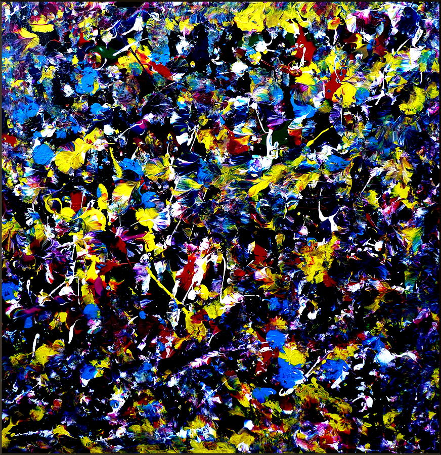 Paintabulous Abstraction Painting by Pj LockhArt