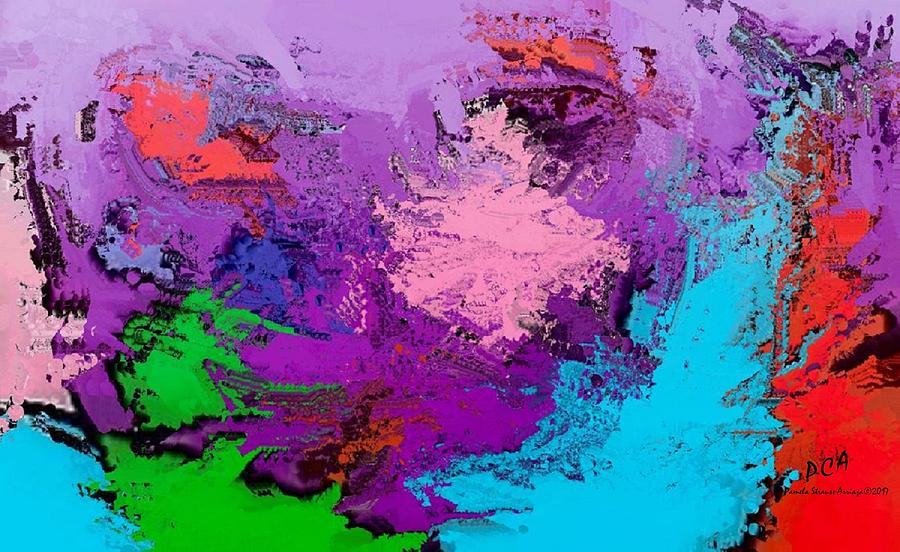 Splash of Color #1 Digital Art by Pamela Strauss-Arriaza
