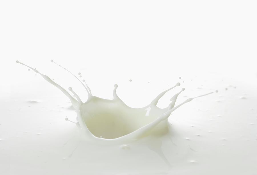 Splash Of Milk Photograph by Krger & Gross