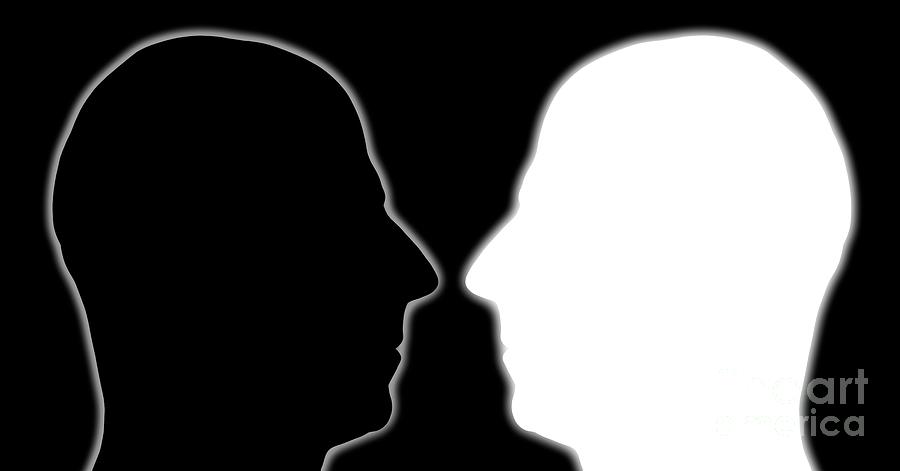 Split Personality Photograph by Science Photo Library Split Personality Photograph by Science Photo Library