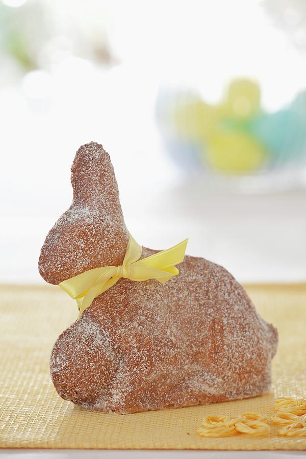 Sponge Cake Shaped Like A Rabbit Photograph by Studio Lipov