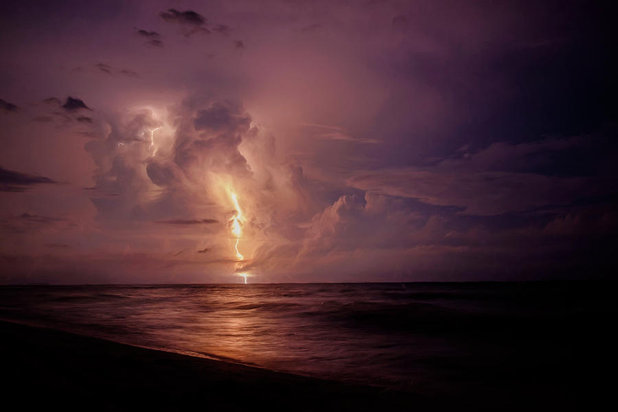 Spooky_lightning Photograph by Chris Smith - Fine Art America