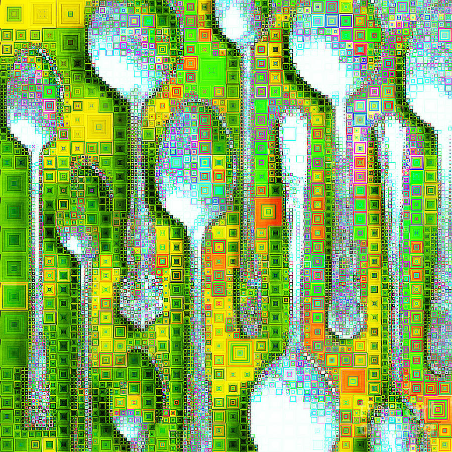 Spoons In Abstract Squares 20190131sq by Wingsdomain Art and Photography Spoons In Abstract Squares 20190131sq by Wingsdomain Art and Photography
