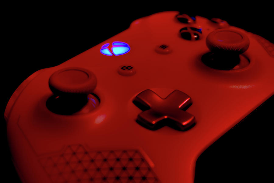 xbox one sport controller red