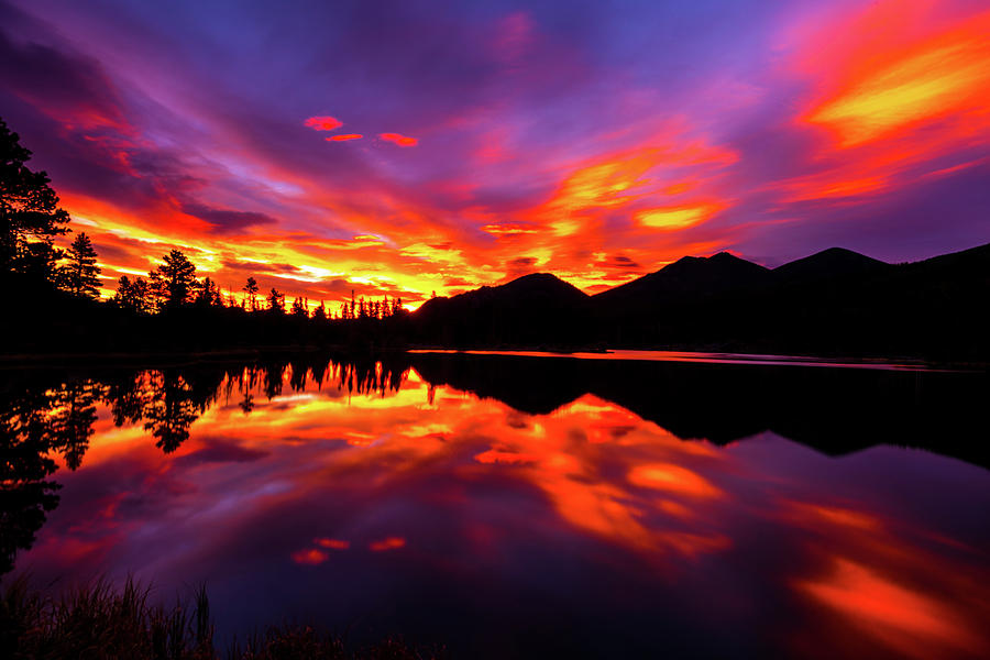 Sprague Lake Sunrise Photograph by Gary Kochel