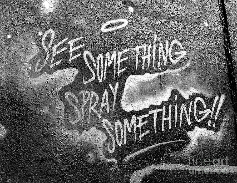 Spray Something Photograph by Suzette Kallen