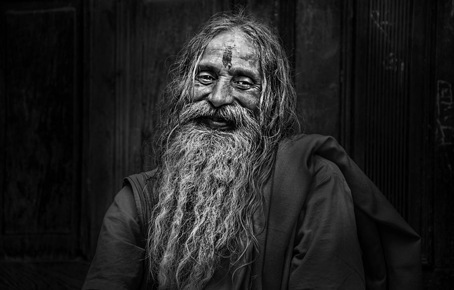 Portrait Photograph - Spreading Smile by Avijit Sheel