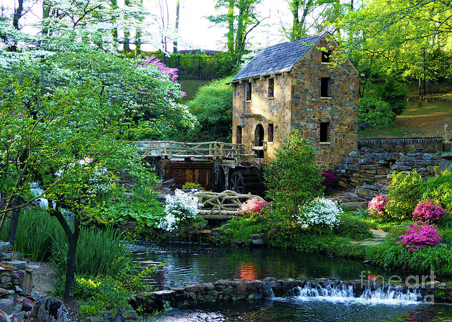 Spring Afternoon at Old Mill 2 Photograph by Karen Beasley - Fine Art ...