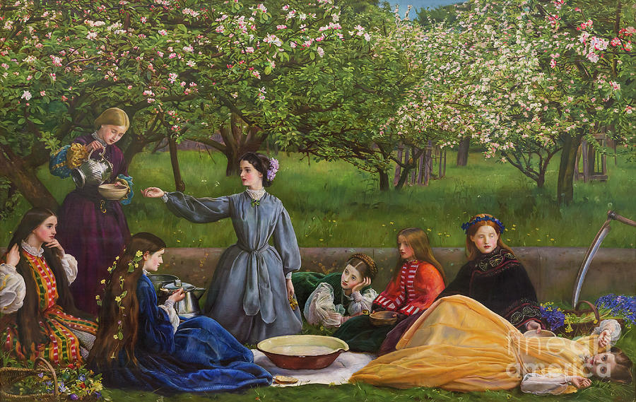 Spring, Apple Blossoms Photograph by John Everett Millais