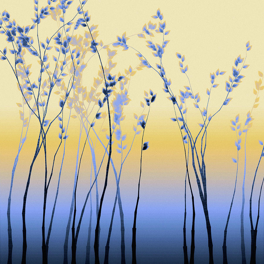 Spring Aspen Digital Art by Susan Maxwell Schmidt