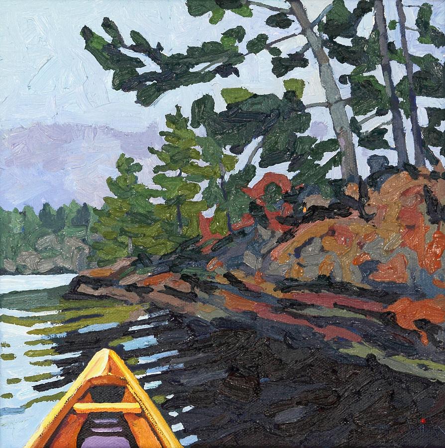 Spring at Pine Island Painting by Phil Chadwick